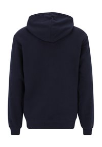 Fila BENGEL LANGARM LOGO EINFARBIG - Felpa con cappuccio - black iris