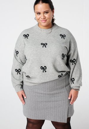 NOT TRANSLATED - Pullover - multi grey  black