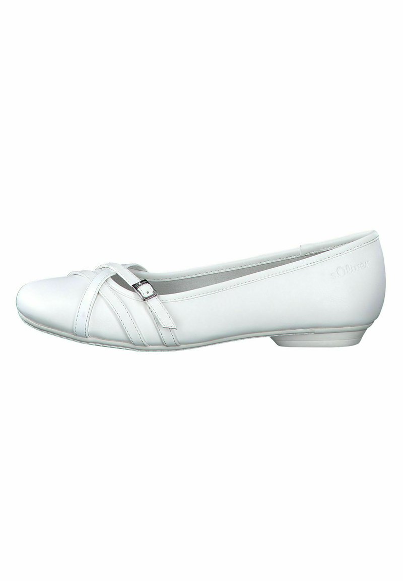 s.Oliver - Ballet pumps - white, Enlarge