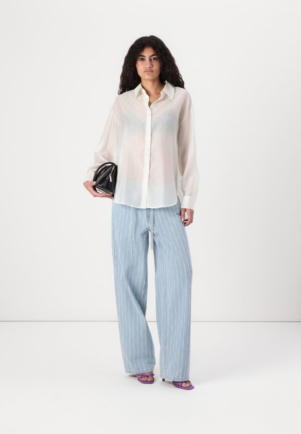 ONLSOLAIMA SHIRT  - Button-down blouse - cloud dancer3