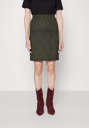 Saint Tropez SHILASZ SKIRT - Puzdrová sukňa - army green