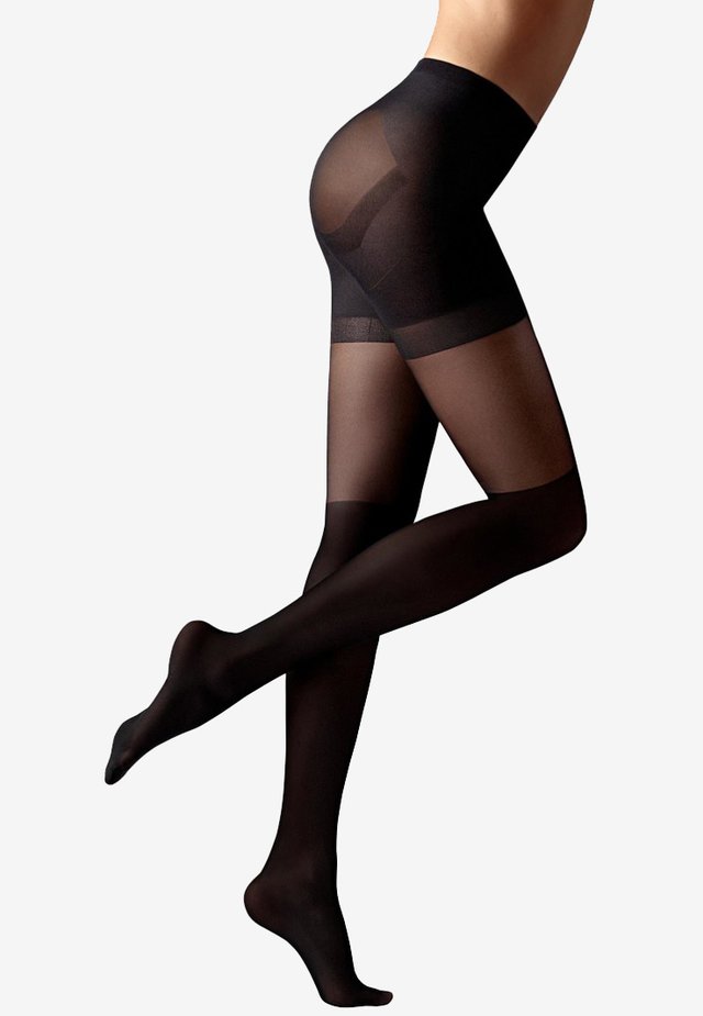 Produktbild von Passion - Strümpfe Unter Dem Gürtel ST112 60 Den Nero Pink