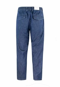 eleventy EFFETTO DENIM BLU - Pantaloni - blu