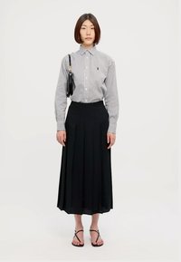 Polo Ralph Lauren RELAXED FIT STRIPED COTTON SHIRT - Košilová halenka  - black/white