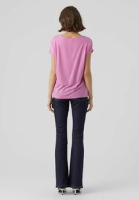 Vero Moda VMAVA PLAIN - T-shirts basic - cyclamen