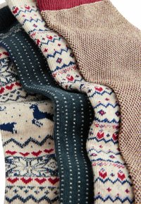 Next CHRISTMAS PATTERN 4 PACK.  REGULAR FIT - Strømper - fairisle sparkle