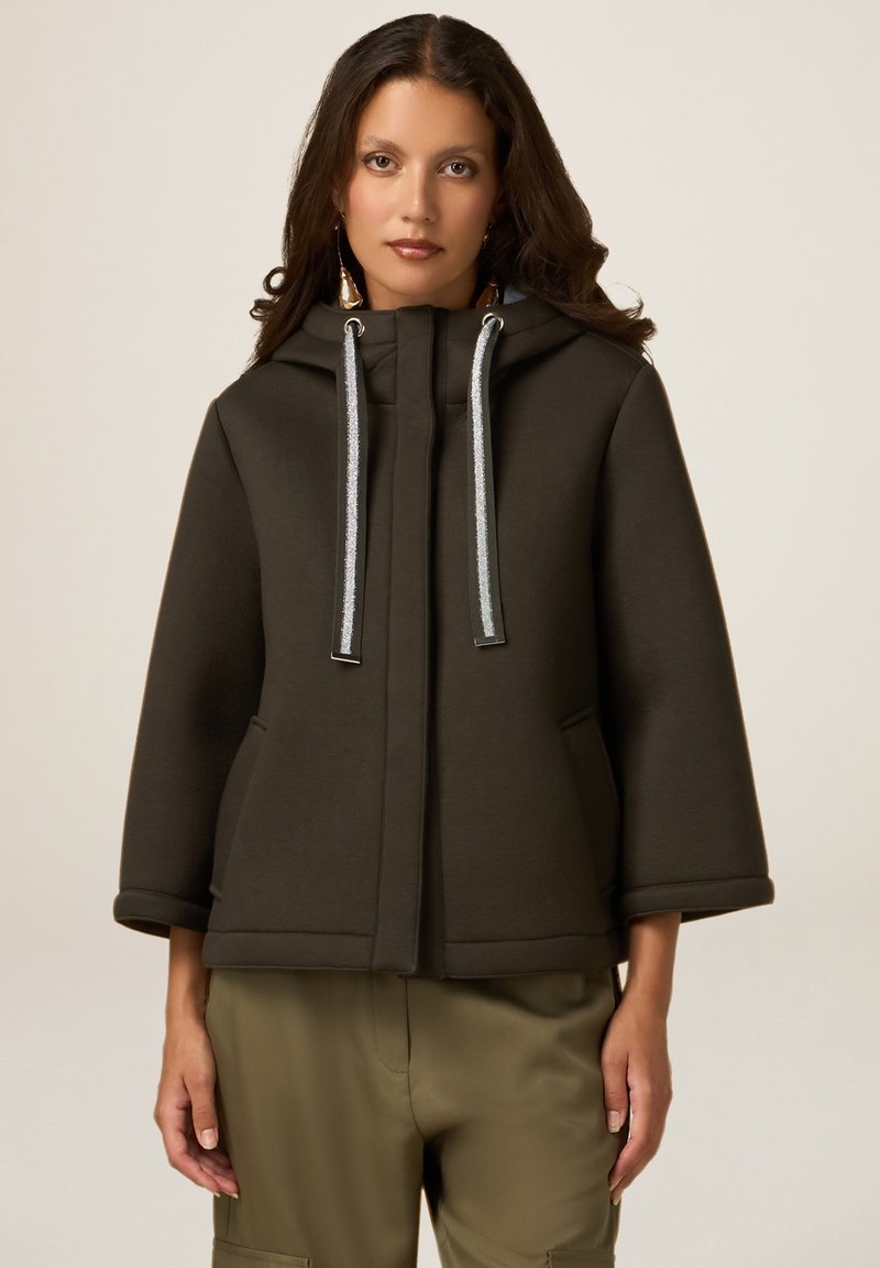 Oltre Sudadera con cremallera - verde
