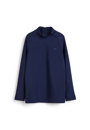 NAVY LONG SLEEVE RASH VEST - Aizsargveste - blue