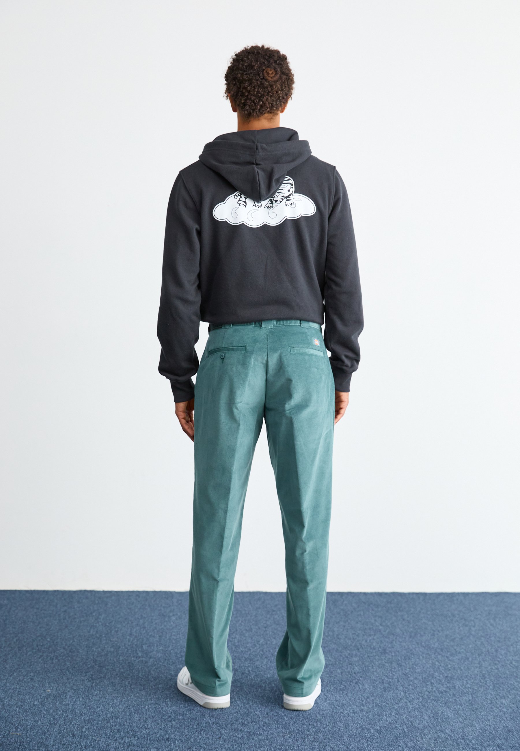 Dickies FLAT FRONT PANT - Trousers - lincoln green/dark green