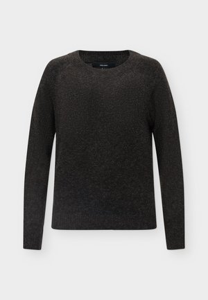 Vero Moda, VMDOFFY O NECK - Πουλόβερ - chocolate brown