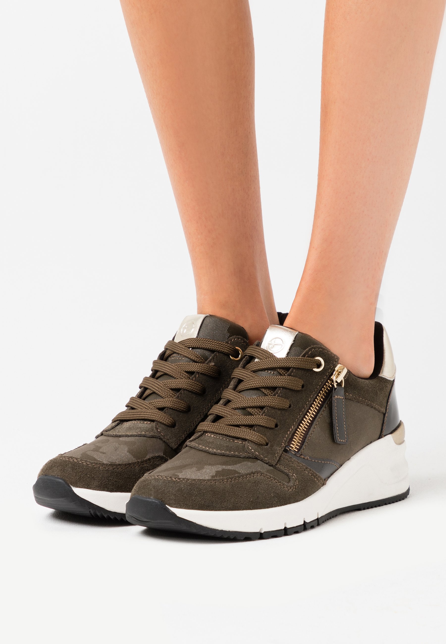 Tamaris Sneakers laag - olive/Donkergroen - Zalando.nl