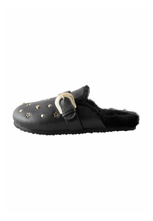 REGULAR FIT - ICON - Papuci de casă - black