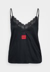 RED LABEL CAMI - Haut de pyjama - black
