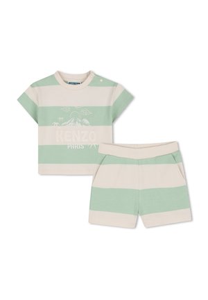 BERMUDA SET - Short - ecru/vert