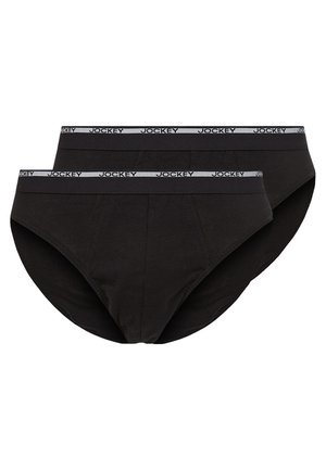 MODERN CLASSIC 2 PACK - Slip - black