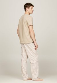 Tommy Hilfiger LOGO - Pyjamashirt - beige