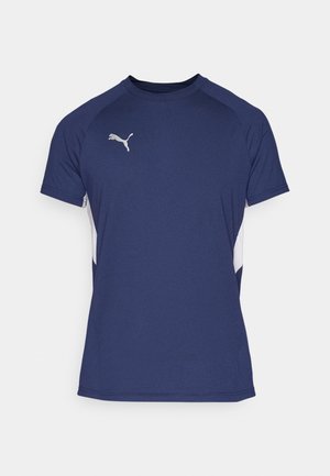 Puma TEE - Apdrukāts T-krekls - navy
