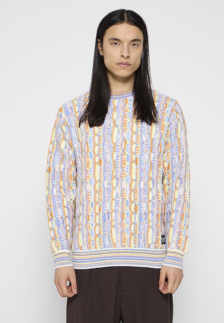 carlo colucci Trui meerkleurig