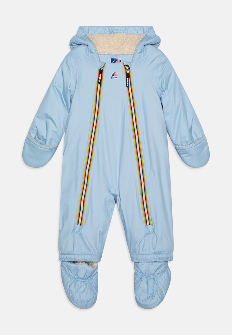 K-Way LE VRAI 3.0 SNOTTY ORSETTO UNISEX - Téli overál - ecru/azure/light marine