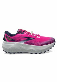 Brooks CALDERA 6 - Scarpe da trail running - pink glo peacoat marshmallow