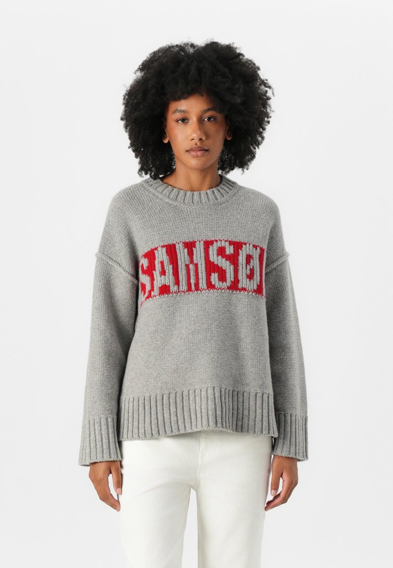 Samsøe Samsøe SAKEIKU  - Strickpullover - grey