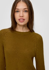 QS Strickpullover - guacamole