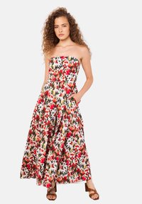 Apricot BLURRED IKAT PALAZZO - Jumpsuit - red