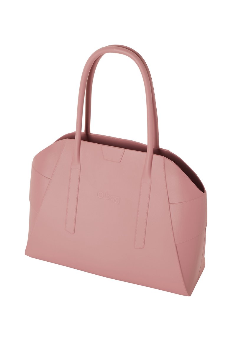 O Bag Shopping bag pink blush plain/rosa screziato