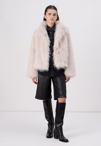 Selected Femme SLFBREA JACKET - Talvitakki - birch detail