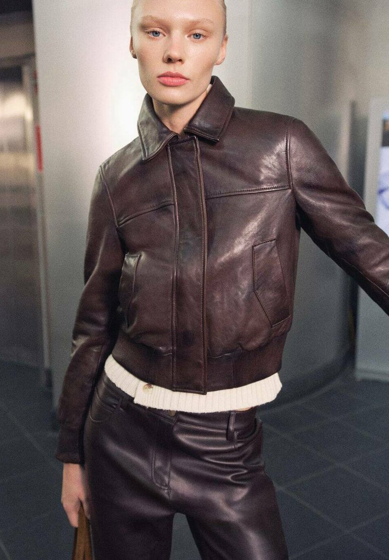 Braun Jacke Von Mango Mango Jacke 'annie' In Braun Lyst DE