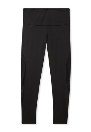 Terranova ACTIVE CON TRASPARENZE - Leggings - nero