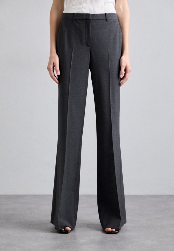 DEMITRIA TRACEABLE - Trousers - charcoal melange