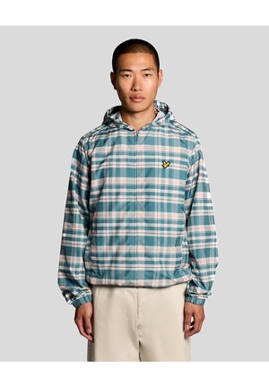 MID TARTAN HOODED ZIP THROUGH  - Let jakke / Sommerjakker - w everglade