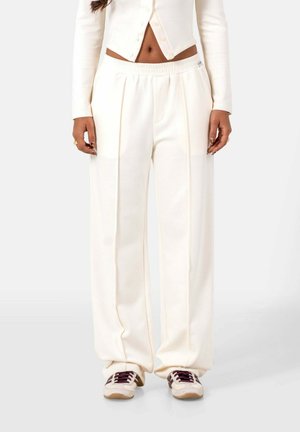 EMBROIDERED - Trainingsbroek - off-white