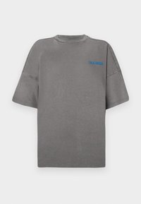 NMKIM WASHED UNISEX - Majica kratkih rukava s printom - charcoal gray