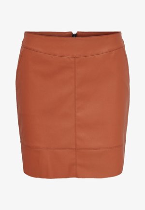 ONLY OTW NOOS - Falda de tubo - ginger bread