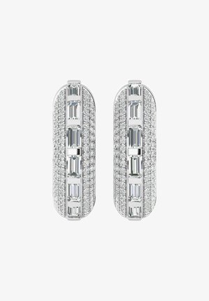 Ethische Diamanten, Náušnice - white silver-coloured
