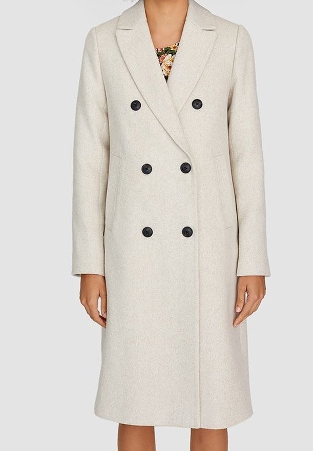 Stradivarius Abrigo clásico - beige
