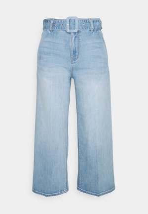 Flared jeans - light-blue denim