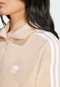 adidas Originals HALF ZIP - Pulover iz flisa - magic beige