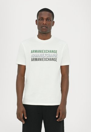 T-shirt print - off-white