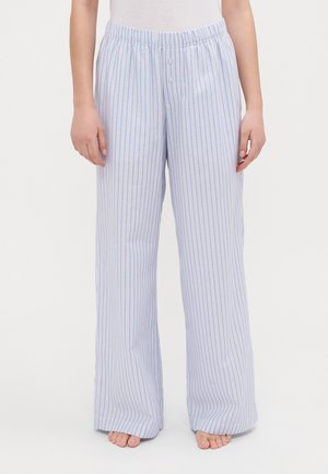 Hollister Co. MID RISE BAGGY - Pižamos apatinė dalis - blue/white