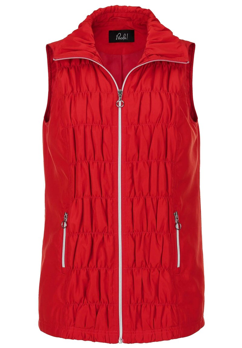Damen Leichte Jacken | Paola WESTE Weste ziegelrot/rot - HK90516 Damen Leichte Jacken | Paola WESTE Weste ziegelrot/rot - HK90516