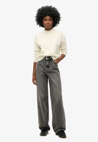 Superdry & Co VINTAGE WIDE  - Vaqueros a campana - lenox grey