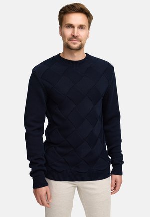 JULEZ CREW NECK - Strickpullover - sky captain