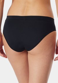 Schiesser 2-PACK UNIQUE MICRO - Slip - schwarz weiss