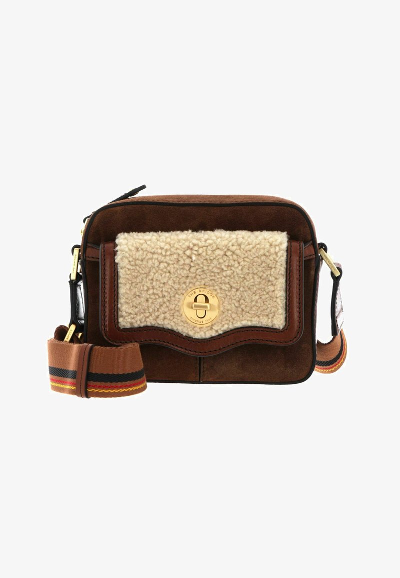 The Bridge AGNESE CAMERA CASE - Sac bandoulière - marrone panna