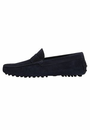 Mokkasiner - blue suede