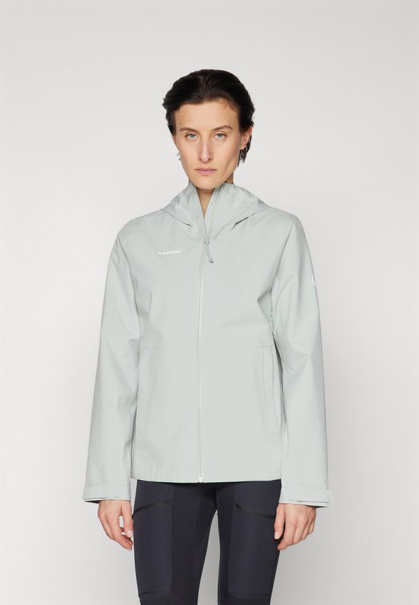 LINARD LIGHT HOODED JACKET WOMEN - Hardshell jacket - silver sage