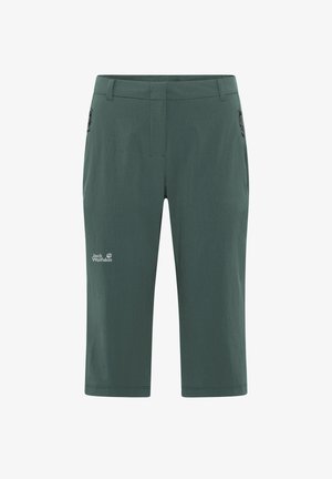 Jack Wolfskin, HIKEOUT 3/4 PANTS W - Shorts outdoor - sago palm